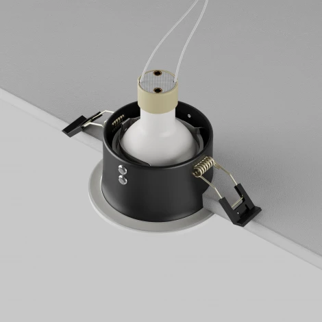 Встраиваемый светильник Maytoni Technical Zoom DL032-2-01W-1(N) 1*GU10 10 Вт IP44