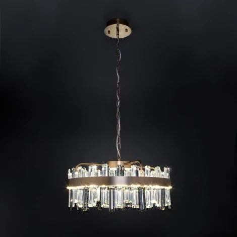 Подвесной светильник Bogate's Sparkle 417/1 (LED, 220V, на цепи, круглые)
