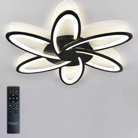 Потолочная люстра Natali Kovaltseva HIGH-TECH LED LAMPS 82008 BLACK