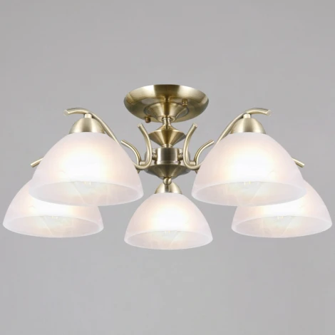 Потолочная люстра на штанге ILLUMICO IL0905-5CSQ-26 AB ELITE