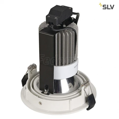 Светильник встраиваемый New Tria SLV, цоколь LED, белый