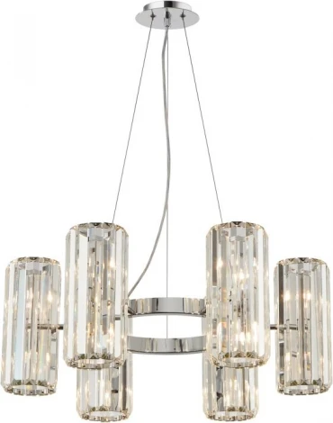 Подвесная люстра хрустальная Stilfort Twin 2175/09/12P (220V, на тросе)