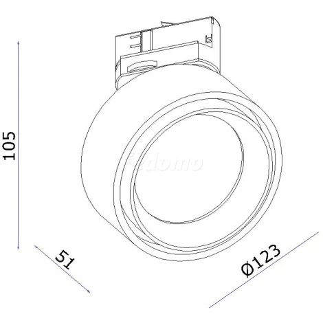 Donolux DL18443 DL18443/01 Track W Dim