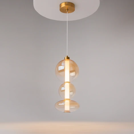 Подвесной светильник Maytoni Futuro MOD307PL-L24BS3K (LED, 220V, на проводе, шарики)