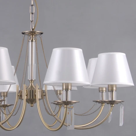 Подвесная люстра ILLUMICO IL9466-8PSQ-26 AB ELITE
