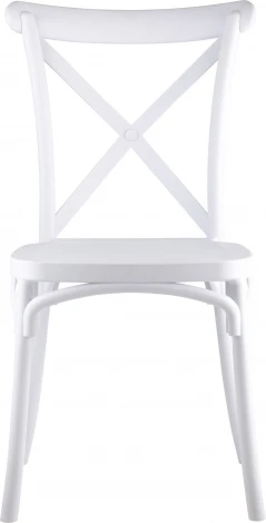 Стул Кроссбэк пластиковый белый 2 шт Stool Group (арт.УТ000037438)