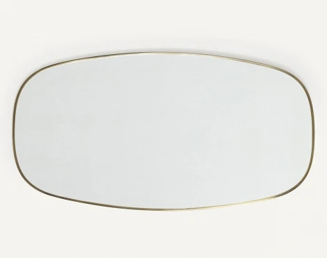 Ovo M Gold Зеркало в тонкой раме Art-Zerkalo SM080GL 13987