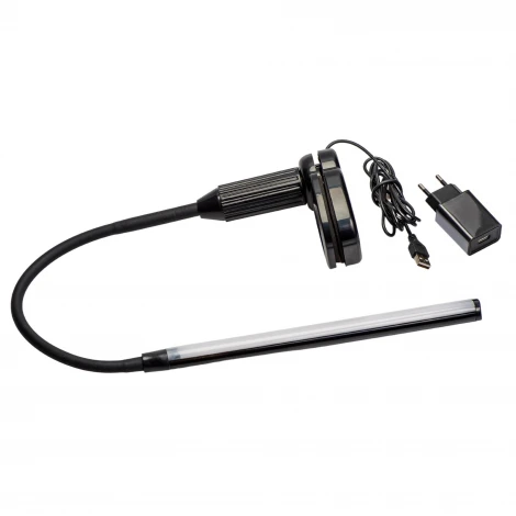 Интерьерная настольная лампа Uniel TLD-572 Black/Led/500Lm/4500K/Dimmer (220V)