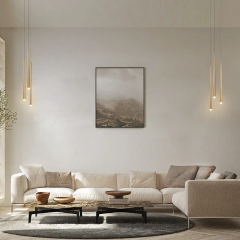 Подвесной светильник Maytoni Cascade MOD132PL-L18BK (LED, 220V, на проводе)