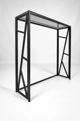 Консольный стол AllConsoles 1104-CB grey черный муар