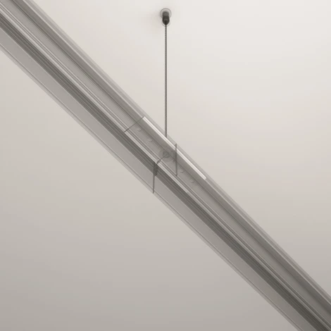 Коннектор прямой накладной белый Maytoni Accessories for tracks Exility TRA034C-21W