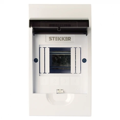 Бокс настенный EBX50-5/04-50 4 модуля Stekker ArcaLight 50518