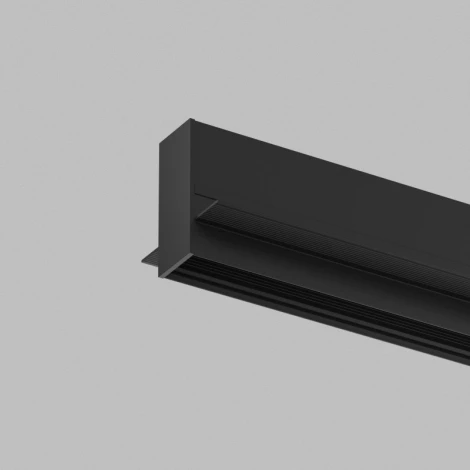 Шинопровод однофазный 220V 3 метра встраиваемый в гипсокартон Denkirs SMART SLIM HIDE | СМАРТ СЛИМ ХАЙД TR2433-BK