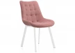 11936Обеденный стул на металлокаркасе Woodville Hagen pink / white 11936