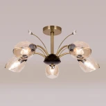 Потолочная люстра на штанге Citilux Комета CL108155 (220V, шарики)