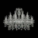 Подвесная люстра Bohemia 1411 1411/16+8/300/Ni