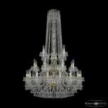 Подвесная люстра Bohemia 1409 1409/16+8+4/300/h-130/3d G