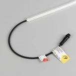 Светодиодная лента герметичная WAVE-TOP-PU-A144-10x10mm 24V Warm2700 (5 W/m, IP68, 5m, wire x2) (Arlight, Вывод боковой) 052433