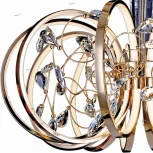 Подвесная люстра ST Luce Ottavo SL923.203.12 (LED, 220V, хрусталь, на цепи)