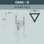 Наземный фонарь Fumagalli Globe 400 Modern G41.372.000.LYE27 (220V, шар, IP65)
