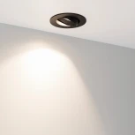 Встраиваемый точечный светильник MS-ATOLL-BUILT-TURN-R94-10W Day4000 (BK, 60 deg, 230V) (Arlight, IP54 Металл) 044620 (LED)