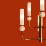 Потолочная люстра на штанге Freya Sunspot FR5482CL-06BS1