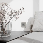 Рамка на 1 пост (дымчатый/белый, soft-touch) Werkel W0013067 (a067259)