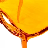 Стул Masters прозрачный оранжевый Bradex Home FR 0866