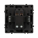 Механизм выключателя одноклавишный перекрёстный SWT-NOBE-MKX1-SFPL-GR (230V, 10A) (Arlight) 054251