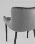 Стул Stool Group Ститч Хани велюр серый УТ000031316