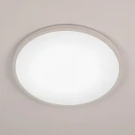 Настенно-потолочный светильник круглый светодиодный с подсветкой Citilux Norma CL748400 (220V, круглые, IP40)