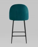 Стул полубарный Stool Group Логан велюр изумрудный УТ000035470