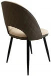Стул 217 микровелюр V02/ к/з STONE, ножки черные Dikline 00-00048522