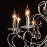 Подвесная люстра MW-Light Адель 373013308 (220V, подвески, на цепи, подсвечник, свеча)