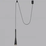 Подвесной светильник светодиодный Odeon Light Pix 7030/6L черный/металл/металл IP20 LED 6W 389Лм 38° 3000K 220V (на проводе)