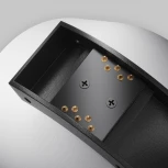 Трековый светильник ременной Maytoni Cup Parity TR124B-12W3K-W 48V 3000K 12Вт белый