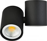 Накладной светильник Donolux Eva A1594Black/RAL9005 (220V, круглые)