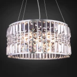Подвесная люстра Eurosvet Lory 10125/5 хром/прозрачный хрусталь Strotskis Smart (10116/5)