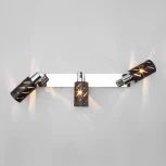 Спот Eurosvet Fente 20090/3 черный/хром (220V, выключатель)