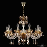 Подвесная люстра Bohemia 5417 5417/10/240 G Amber/M-1H K721