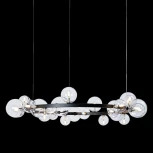Подвесной светильник Loft IT Molecule 10023/850 (220V, на тросе, шарики, кольцо)