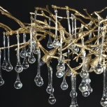 Подвесная люстра Loft It Bijout 10067/1500 GD (220V, на тросе, ветки)