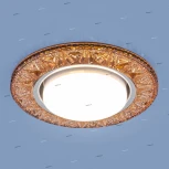 Встраиваемый точечный светильник Elektrostandard 3022 GX53 GD золото