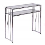 Консольный стол AllConsoles 1121-CS grey серебряный