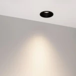 Встраиваемый точечный светильник MS-HARBOR-R82-10W Day4000 (BK, 24 deg, 230V) (Arlight, IP20 Металл) 050175 (LED)