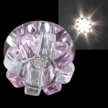 Встраиваемый точечный светильник Sneha 7013/H G9 CR+PK (220V, круглые)