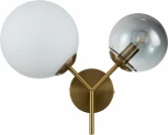 Бра настенное Duetto V000115 (11023/2W Bronze) (220V, шар)