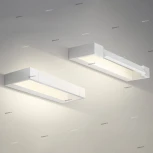 Настенный светильник Crystal Lux CLT 028 028W WH (LED, 220V)