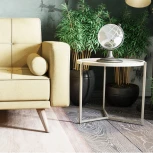 Стол журнальный Бруно лайт стоун/титан от фабрики Mebelik