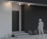 Трековый светильник 9W 48V Maytoni Luna O-TR01-1-S-9WB3K (LED, шар, IP65)